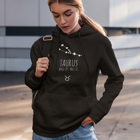 Taurus | Gepersonaliseerde Zodiac Constellation Ho Hoodie