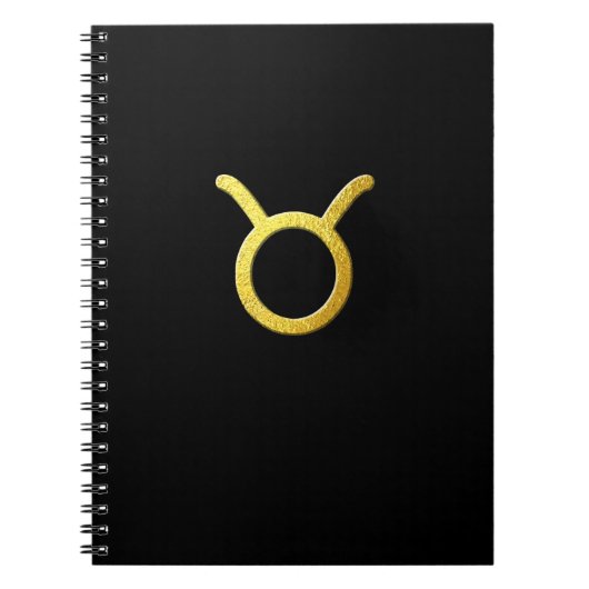 Taurus Gold Notitieboek (Voorkant)