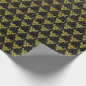 Taurus Gold op leder Cadeaupapier (Hoek)