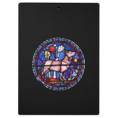 Taurus Gothic Glas in lood Windows - Klembord (Achterkant)