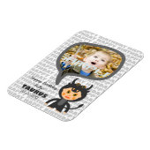 Taurus Happy Birthday Keepslag voor kinderen Magneet (Linkerzijde)