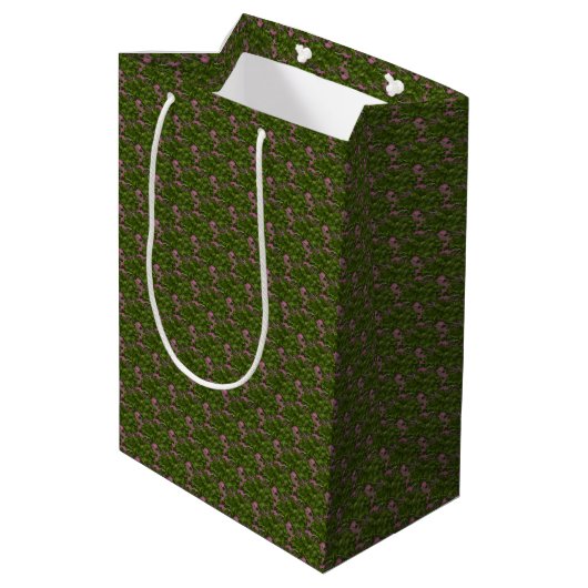Taurus - Happy Birthday Medium Gift Bag Medium Cadeauzakje (Achterkant Gekanteld)