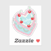 Taurus Harttaart Sticker (Vel)