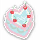 Taurus Harttaart Sticker (Voorkant)