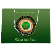 Taurus - Het bull Zodiac-teken Large Cadeautasje (Voorkant)