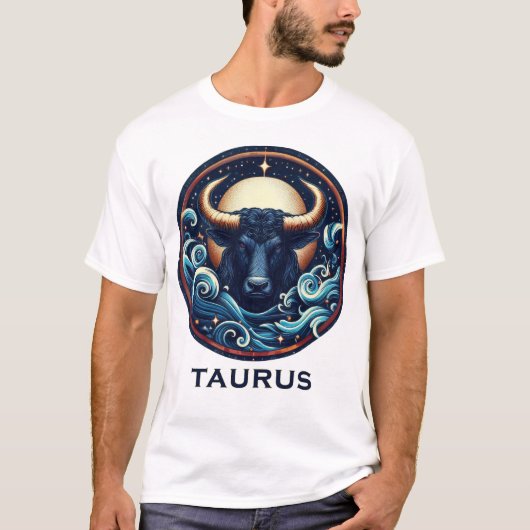 Taurus Horoscoop T-shirt (Voorkant)