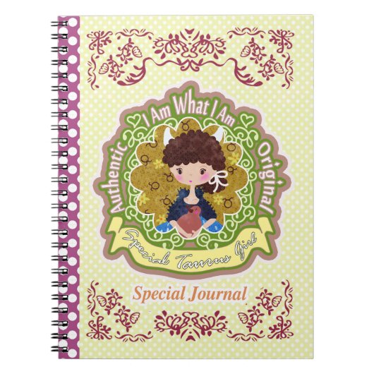 Taurus Horoscope Notitieboek (Voorkant)