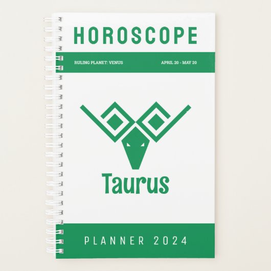Taurus Horoscope Planner (Voorkant)