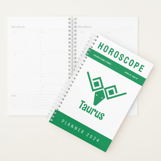 Taurus Horoscope Planner (Display)
