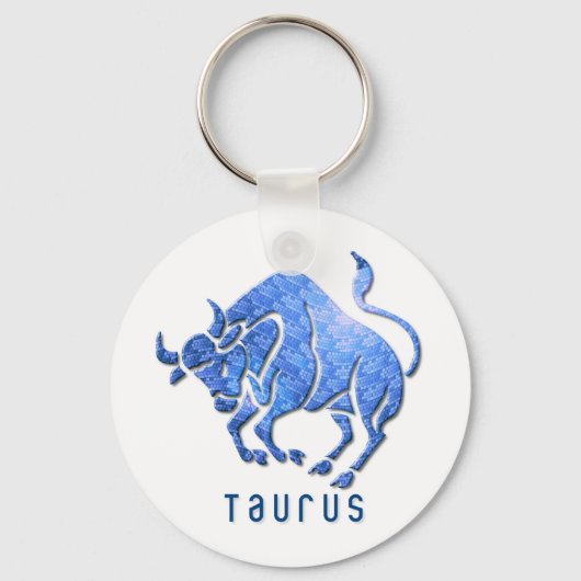 Taurus Horoscope Sleutelhanger (Voorkant)