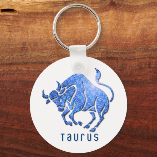 Taurus Horoscope Sleutelhanger (Voorkant)