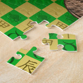 Taurus & Houten Draak Legpuzzel (Zijkant)
