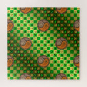 Taurus & Houten Draak Legpuzzel (Horizontaal)