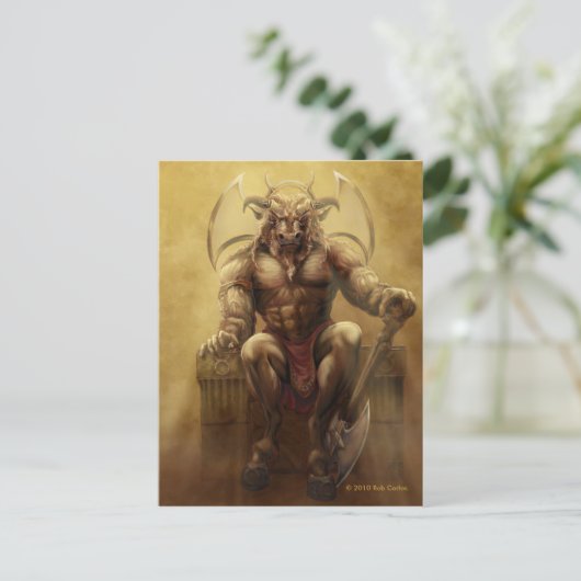 Taurus II Briefkaart (Staand voorkant)