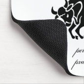 Taurus is een Grieks soort Zodiac Muismat (Hoek)