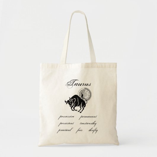  Taurus is een Grieks soort Zodiac Tote Bag (Voorkant)