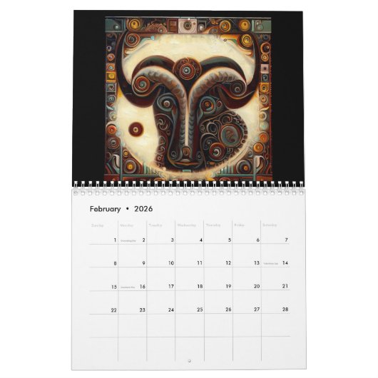 Taurus Kalender (Feb 2026)