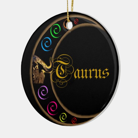 Taurus Keramisch Ornament (Links)