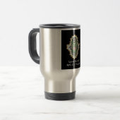 Taurus Khamsa Travel Mug Reisbeker (Voorkant links)