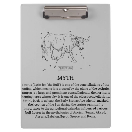 Taurus-klembord Klembord (Voorkant)