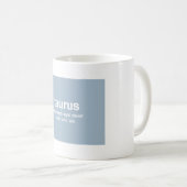 TAURUS KOFFIEMOK (Voorkant rechts)