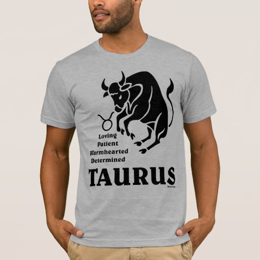 Taurus Lichte Shirten T-shirt (Voorkant)