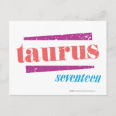 Taurus LtRoze Briefkaart (Voorkant)