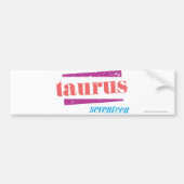 Taurus LtRoze Bumpersticker (Voorkant)