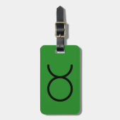 Taurus Luggage Tag Bagagelabel (Voorkant verticaal)