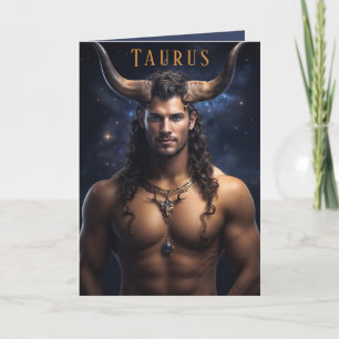 Taurus Man Verjaardag Kaart