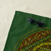 Taurus Mandala Beach Towel Strandlaken (In situ)