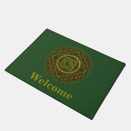 Taurus Mandala Doormat Deurmat (Schuin)