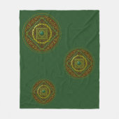 Taurus Mandala Fleece Dekken Deken (Voorkant)