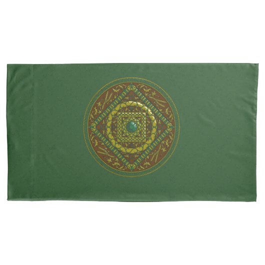 Taurus Mandala Kussensloop (Voorkant)