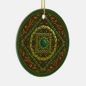 Taurus Mandala Ornament (Rechts)