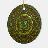 Taurus Mandala Ornament (Links)