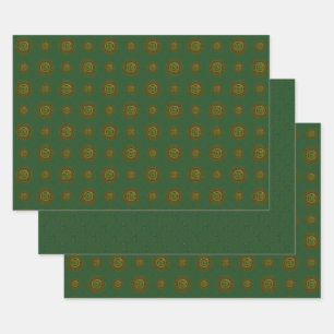 Taurus Mandala - Papierset met onmiddellijke verpa Inpakpapier Vel