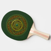 Taurus Mandala Ping Pong Paddle Tafeltennisbatje (Zijkant)