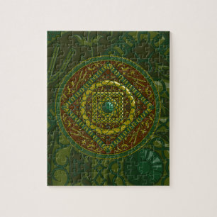 Taurus Mandala Puzzle Legpuzzel