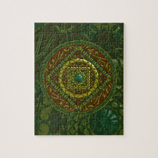 Taurus Mandala Puzzle Legpuzzel (Verticaal)