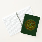 Taurus Mandala Spiraalschrift Notitieboek (Binnen)