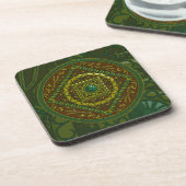 Taurus Mandala Square Onderzetter (Linkerzijde)