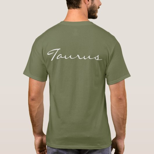 Taurus Mandala T-shirt (Achterkant)