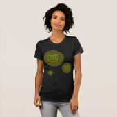 Taurus Mandala Vrouwen Donker Shirt (Voorkant volledig)