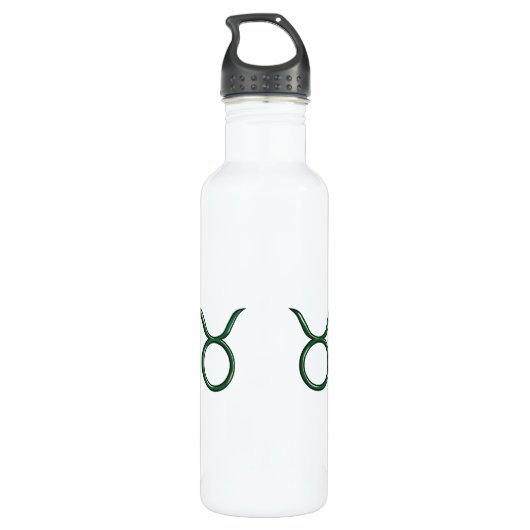 Taurus Mandala Waterfles Waterfles (Achterkant)