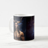 Taurus Mannelijke Astrologische Koffie Mok (Voorkant links)