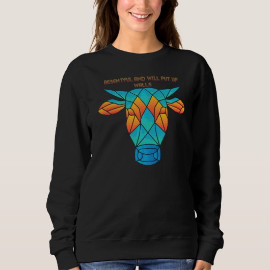 Taurus Merchandise Season Zodiac Sign Astrographic Trui (Voorkant)