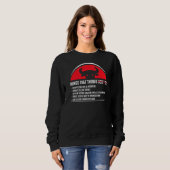 Taurus Merchandise Season Zodiac Sign Astrographic Trui (Voorkant volledig)