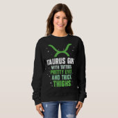 Taurus Merchandise Season Zodiac Sign Astrographic Trui (Voorkant volledig)
