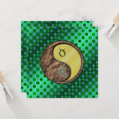 Taurus & Metal Dog Kaart (Voorkant / Achterkant in situ)